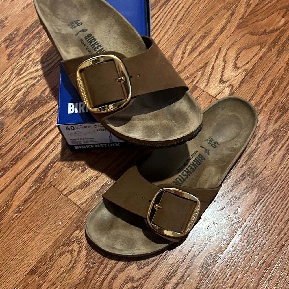 Like new Birkenstock Madrid Big Buckle sandals